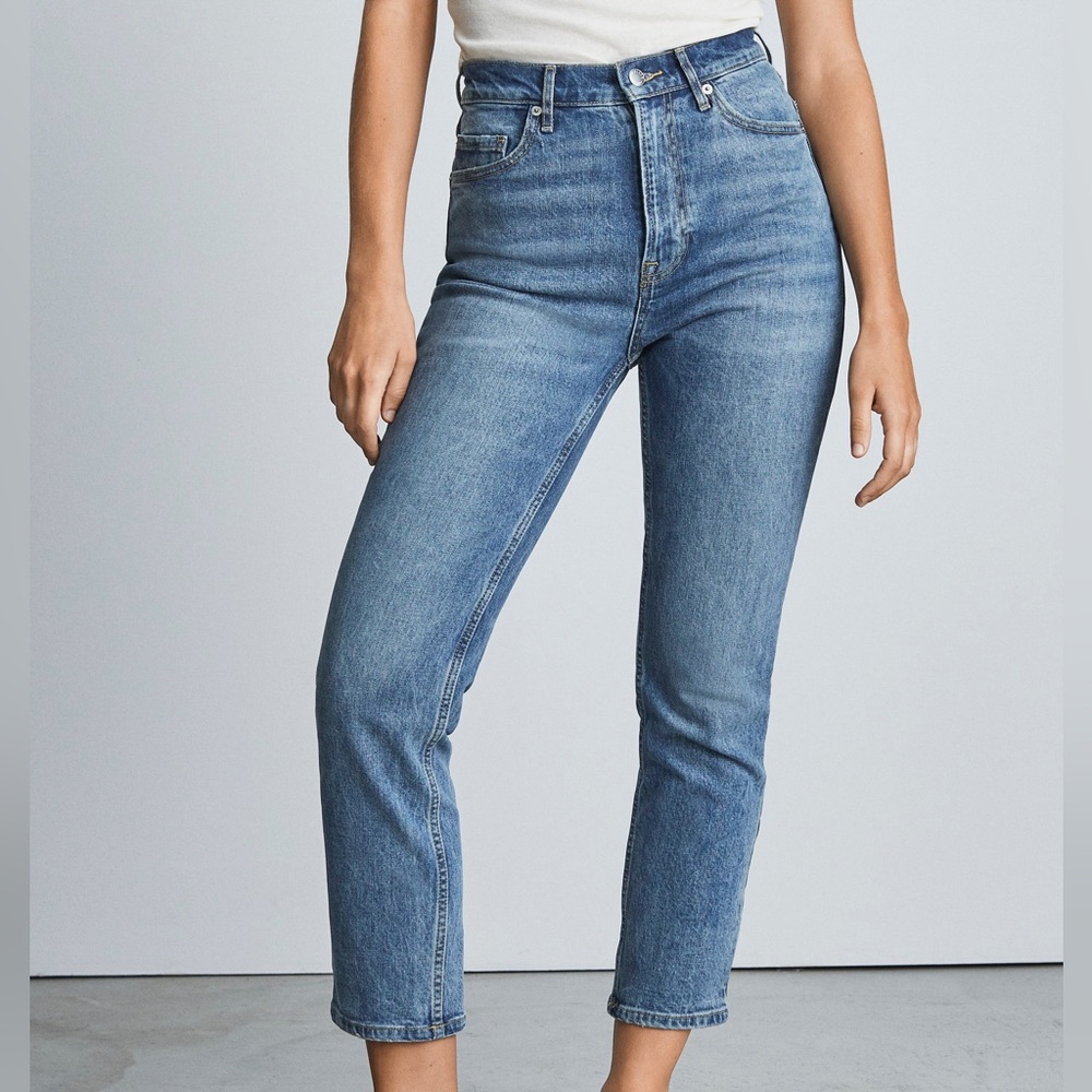 Everlane Straight Leg Ankle Jeans